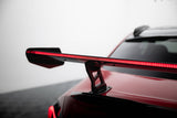 Maxton Design - Carbon Fiber Rear Wing with Internal Brackets Uprights + LED BMW M2 G87