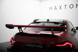 Maxton Design - Carbon Fiber Rear Wing with Internal Brackets Uprights + LED BMW M2 G87