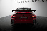 Maxton Design - Carbon Fiber Rear Wing with Internal Brackets Uprights + LED BMW M2 G87