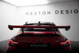 Maxton Design - Carbon Fiber Rear Wing with Internal Brackets Uprights + LED BMW M2 G87