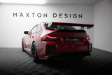 Maxton Design - Carbon Fiber Rear Wing with Internal Brackets Uprights + LED BMW M2 G87