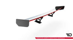 Maxton Design - Carbon Fiber Rear Wing with Internal Brackets Uprights + LED Mazda MX-5 ND (MK4)