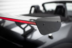 Maxton Design - Carbon Fiber Rear Wing with Internal Brackets Uprights + LED Mazda MX-5 ND (MK4)