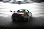 Maxton Design - Carbon Fiber Rear Wing with Internal Brackets Uprights + LED Mazda MX-5 ND (MK4)