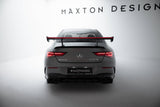 Maxton Design - Carbon Fiber Rear Wing with Internal Brackets Uprights + LED Mercedes Benz CLA-Class Coupe C118