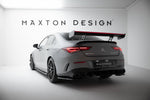 Maxton Design - Carbon Fiber Rear Wing with Internal Brackets Uprights + LED Mercedes Benz CLA-Class Coupe C118