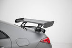 Maxton Design - Carbon Fiber Rear Wing with Internal Brackets Uprights + LED Mercedes Benz CLA-Class Coupe C118