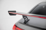 Maxton Design - Carbon Fiber Rear Wing with Internal Brackets Uprights + LED Mercedes Benz CLA-Class Coupe C118