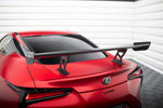 Maxton Design - Carbon Fiber Rear Wing with Internal Brackets Uprights Lexus LC