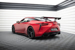 Maxton Design - Carbon Fiber Rear Wing with Internal Brackets Uprights Lexus LC