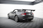 Maxton Design - Carbon Fiber Rear Wing with Internal Brackets Uprights Mazda MX-5 ND (MK4)