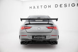 Maxton Design - Carbon Fiber Rear Wing with Internal Brackets Uprights Mercedes Benz CLA-Class Coupe C118