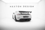 Maxton Design - Carbon Fiber Rear Wing with Internal Brackets Uprights V.1 Porsche 718 Cayman 982C