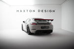 Maxton Design - Carbon Fiber Rear Wing with Internal Brackets Uprights V.2 + LED Porsche 718 Cayman 982C