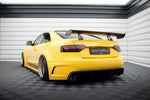 Maxton Design - Carbon Fiber Rear Wing with Upper Swan Mounting Audi A5 Coupe 8T