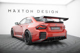 Maxton Design - Carbon Fiber Rear Wing with Upper Swan Mounting BMW M2 G87