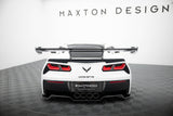 Maxton Design - Carbon Fiber Rear Wing with Upper Swan Mounting Chevrolet Corvette Stingray / Grand Sport C7