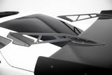 Maxton Design - Carbon Fiber Rear Wing with Upper Swan Mounting Chevrolet Corvette Stingray / Grand Sport C7