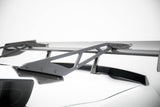 Maxton Design - Carbon Fiber Rear Wing with Upper Swan Mounting Chevrolet Corvette Stingray / Grand Sport C7