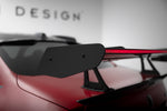 Maxton Design - Carbon Fiber Rear Wing with Upper Swan Mounting + LED BMW M2 G87