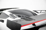 Maxton Design - Carbon Fiber Rear Wing with Upper Swan Mounting + LED Chevrolet Corvette Stingray / Grand Sport C7 (Copy)