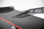 Maxton Design - Carbon Fiber Rear Wing with Upper Swan Mounting + LED Chevrolet Corvette Stingray / Grand Sport C7 (Copy)