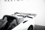 Maxton Design - Carbon Fiber Rear Wing with Upper Swan Mounting + LED Chevrolet Corvette Stingray / Grand Sport C7 (Copy)