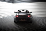 Maxton Design - Carbon Fiber Rear Wing with Upper Swan Mounting + LED Mazda MX-5 ND (MK4)