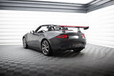 Maxton Design - Carbon Fiber Rear Wing with Upper Swan Mounting + LED Mazda MX-5 ND (MK4)