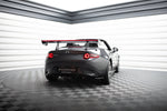 Maxton Design - Carbon Fiber Rear Wing with Upper Swan Mounting + LED Mazda MX-5 ND (MK4)