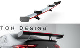 Maxton Design - Carbon Fiber Rear Wing with Upper Swan Mounting + LED Mercedes Benz CLA-Class Coupe C118