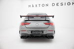 Maxton Design - Carbon Fiber Rear Wing with Upper Swan Mounting + LED Mercedes Benz CLA-Class Coupe C118