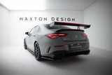 Maxton Design - Carbon Fiber Rear Wing with Upper Swan Mounting + LED Mercedes Benz CLA-Class Coupe C118