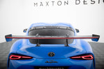 Maxton Design - Carbon Fiber Rear Wing with Upper Swan Mounting + LED Toyota Supra MK5