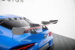 Maxton Design - Carbon Fiber Rear Wing with Upper Swan Mounting + LED Toyota Supra MK5