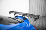 Maxton Design - Carbon Fiber Rear Wing with Upper Swan Mounting + LED Toyota Supra MK5