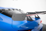 Maxton Design - Carbon Fiber Rear Wing with Upper Swan Mounting + LED Toyota Supra MK5