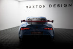 Maxton Design - Carbon Fiber Rear Wing with Upper Swan Mounting + LED Toyota Supra MK5