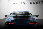 Maxton Design - Carbon Fiber Rear Wing with Upper Swan Mounting + LED Toyota Supra MK5