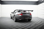 Maxton Design - Carbon Fiber Rear Wing with Upper Swan Mounting Mazda MX-5 ND (MK4)