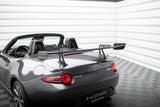 Maxton Design - Carbon Fiber Rear Wing with Upper Swan Mounting Mazda MX-5 ND (MK4)