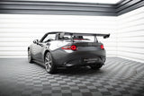 Maxton Design - Carbon Fiber Rear Wing with Upper Swan Mounting Mazda MX-5 ND (MK4)