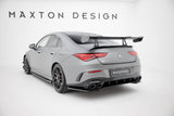 Maxton Design - Carbon Fiber Rear Wing with Upper Swan Mounting Mercedes Benz CLA-Class Coupe C118