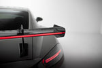 Maxton Design - Carbon Fiber Rear Wing with Upper Swan Mounting V.1 + LED Porsche 718 Cayman 982C