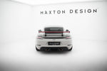 Maxton Design - Carbon Fiber Rear Wing with Upper Swan Mounting V.1 + LED Porsche 718 Cayman 982C