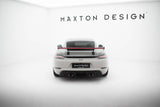 Maxton Design - Carbon Fiber Rear Wing with Upper Swan Mounting V.1 + LED Porsche 718 Cayman 982C