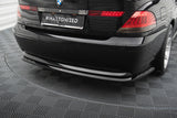 Maxton Design - Central Rear Splitter BMW Series 7 E65