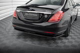 Maxton Design - Central Rear Splitter V.1 Mercedes Benz S-Class W222