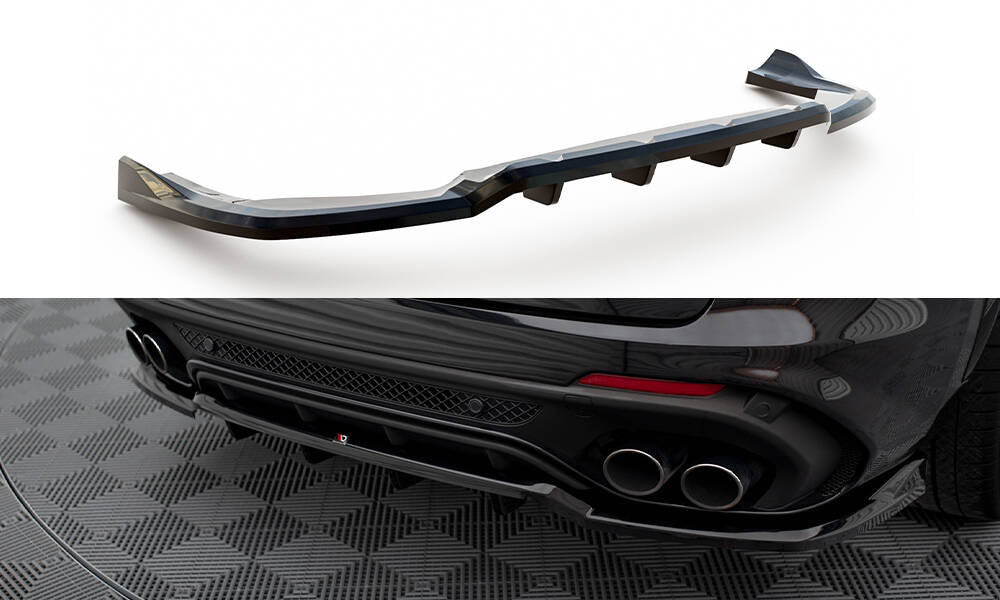 Maxton Design - Central Rear Splitter (with Vertical Bars) Alfa Romeo ...