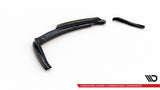 Maxton Design - Central Rear Splitter (with Vertical Bars) BMW Series 1 M-Pack E87 (Facelift)
